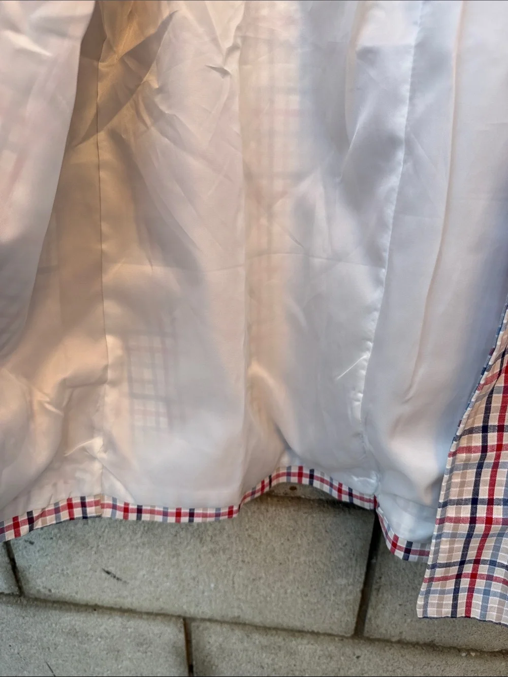 N/A lightweight plaid